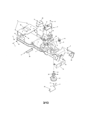 Part Location Diagram of 783-05617B-0637 MTD Bracket