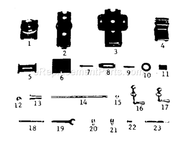 Part Location Diagram of 9-39 Craftsman Tool Post
