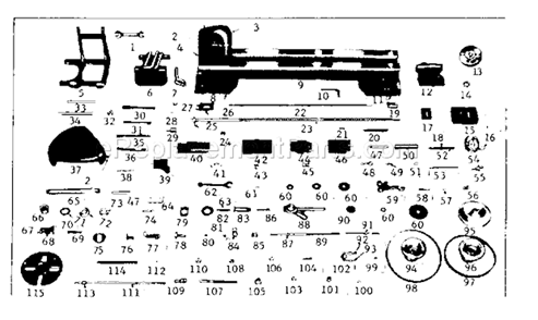 Part Location Diagram of S8-63 Craftsman Spring