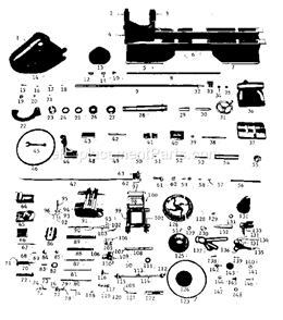 Part Location Diagram of 9-73A Craftsman Gear Stud
