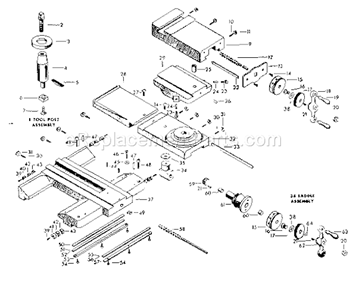 Part Location Diagram of 049-032 Craftsman Bushing