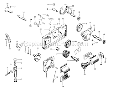 Page D Diagram and Parts List for 10128930  Craftsman Lathe