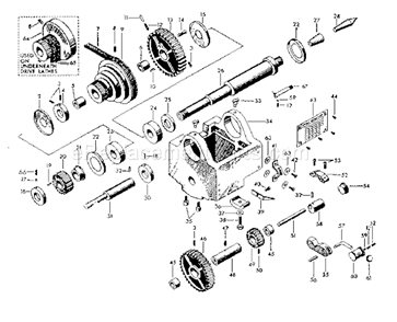 Page A Diagram and Parts List for 10128940  Craftsman Lathe