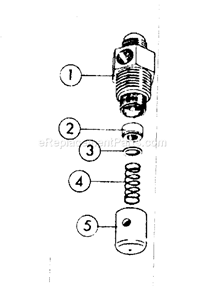 Page B Diagram and Parts List for 10217301  Craftsman Compressor