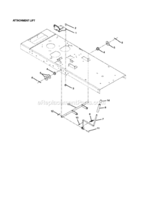 Page N Diagram and Parts List for 102273920  Craftsman Lawn Tractor