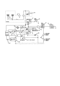 Page S Diagram and Parts List for 102273920  Craftsman Lawn Tractor