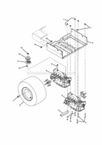 Page E Diagram and Parts List for 102273920  Craftsman Lawn Tractor