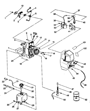 Part Location Diagram of 26658 Craftsman Deflector