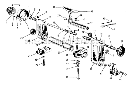 Part Location Diagram of 38531 Craftsman Knob