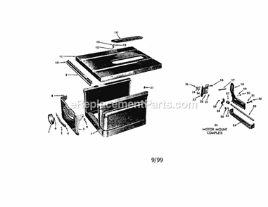 Part Location Diagram of STD304400 Craftsman Belt