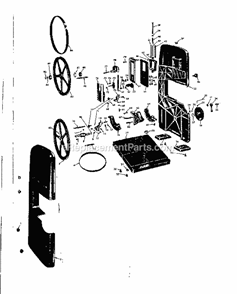 Part Location Diagram of 69059 Craftsman Wheel