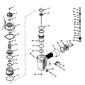 Part Location Diagram of 6487.00 Craftsman Trigger kit