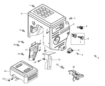 Part Location Diagram of 951-11962-CM Craftsman Lifter