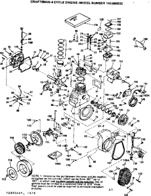 Part Location Diagram of 32621B Craftsman Piston pin