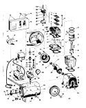 Replacement Parts Diagram and Parts List for 106152090  Craftsman Compressor