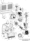 Page A Diagram and Parts List for 106154570  Craftsman Compressor