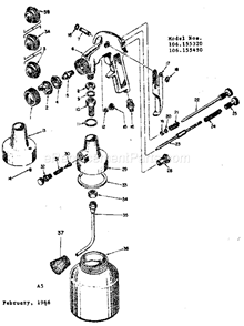 Part Location Diagram of 28132 Craftsman 1/16" Short