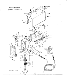 Part Location Diagram of AL005400AV Craftsman Filter Washer