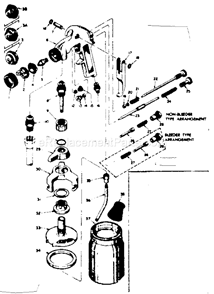 Page A Diagram and Parts List for 106156131  Craftsman Paint Sprayer