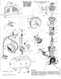 Page A Diagram and Parts List for 106172090  Craftsman Compressor