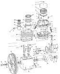 Page A Diagram and Parts List for 106175181  Craftsman Compressor