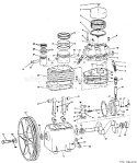 Page A Diagram and Parts List for 106175362  Craftsman Compressor