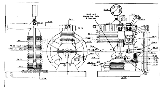 Page A Diagram and Parts List for 10618480  Craftsman Paint Sprayer
