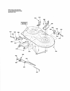 Page M Diagram and Parts List for 107250040  Craftsman Lawn Tractor