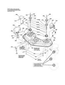 Part Location Diagram of 5405811YP Briggs and Stratton ASMY, SPINDLE