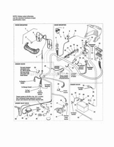 Page G Diagram and Parts List for 107250060  Craftsman Lawn Tractor