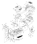 Part Location Diagram of 1930644SM Murray Lawn Mower Hex Nut