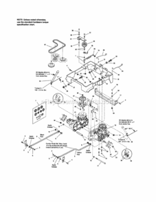 Page D Diagram and Parts List for 107277720  Craftsman Lawn Tractor