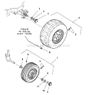 Part Location Diagram of 2830647SM Murray NUT, Hex Lock PAL, 3/4-20