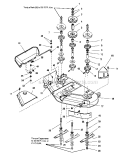 Mower_DeckHousingArbor Diagram and Parts List for 107277740  Craftsman Lawn Mower