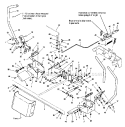 Controls Diagram and Parts List for 107277740  Craftsman Lawn Mower