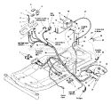 Electrical Diagram and Parts List for 107277740  Craftsman Lawn Mower