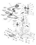 Mower_Deck-ClutchSupport Diagram and Parts List for 107277740  Craftsman Lawn Mower