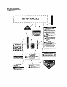 Part Location Diagram of 7101107YP Murray 