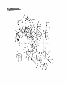 Part Location Diagram of 7053697YP Murray 