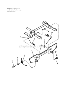 Page R Diagram and Parts List for 107280340  Craftsman Lawn Tractor