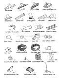 Part Location Diagram of 29962 Craftsman Table Saw Dust Collection Kit