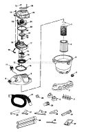 Part Location Diagram of 826383-5 Craftsman Intake Shield