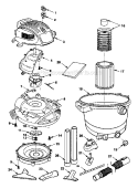 Part Location Diagram of 829971-15 Craftsman Drum