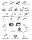 Accessories Diagram and Parts List for 113178771  Craftsman Utility Vacuum