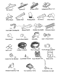 Accessories Diagram and Parts List for 113179920  Craftsman Utility Vacuum