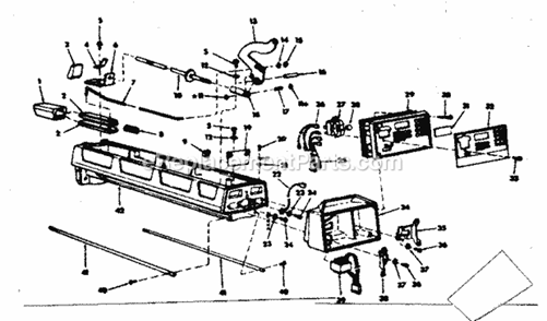 Part Location Diagram of 60240 Ridgid Spring Pin