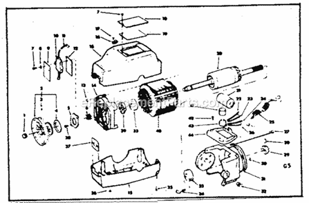 Part Location Diagram of 63465 Craftsman Washer
