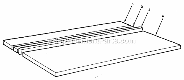 Part Location Diagram of 815755 Craftsman Spacer