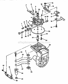 Page D Diagram and Parts List for 11319751  Craftsman Chop Saw