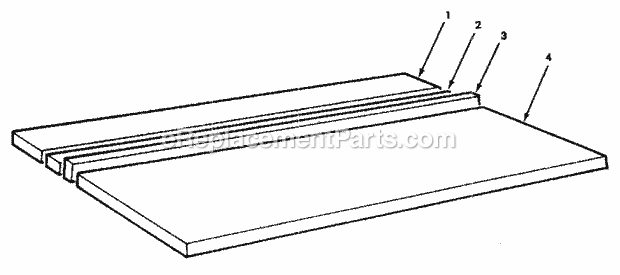 Page F Diagram and Parts List for 113197710  Craftsman Chop Saw